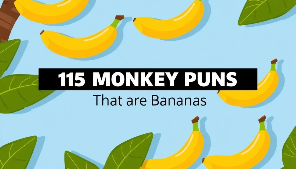 monkey puns — 115 Monkey Puns That Are Bananas (Plus Jokes, Captions, and One-Liners)