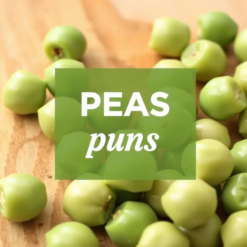 pea puns illustration
