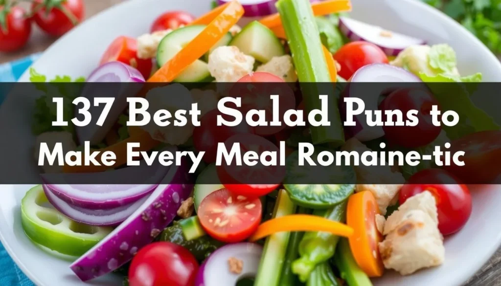 salad puns — 137 Best Salad Puns to Make Every Meal Romaine-tic