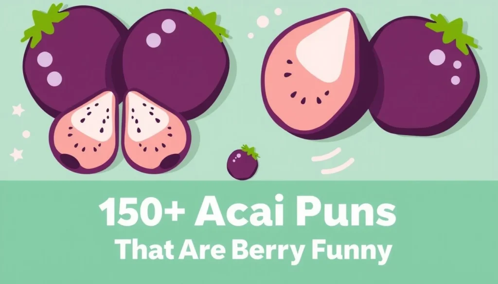acai puns — 150+ Acai Puns That Are Berry Funny (Best List)