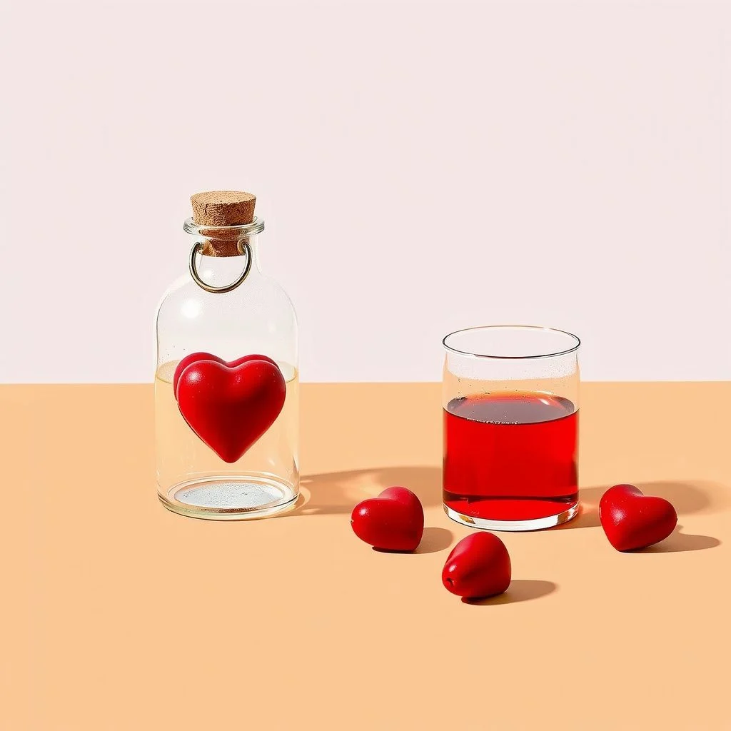 chemistry valentines puns illustration