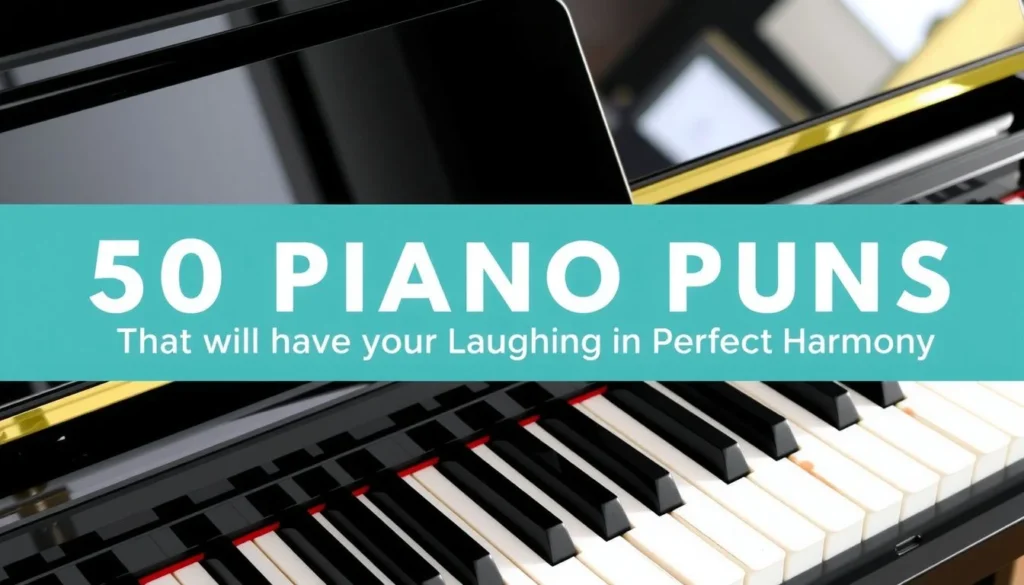 piano puns — 50 Piano Puns That Will Have You Laughing in Perfect Harmony