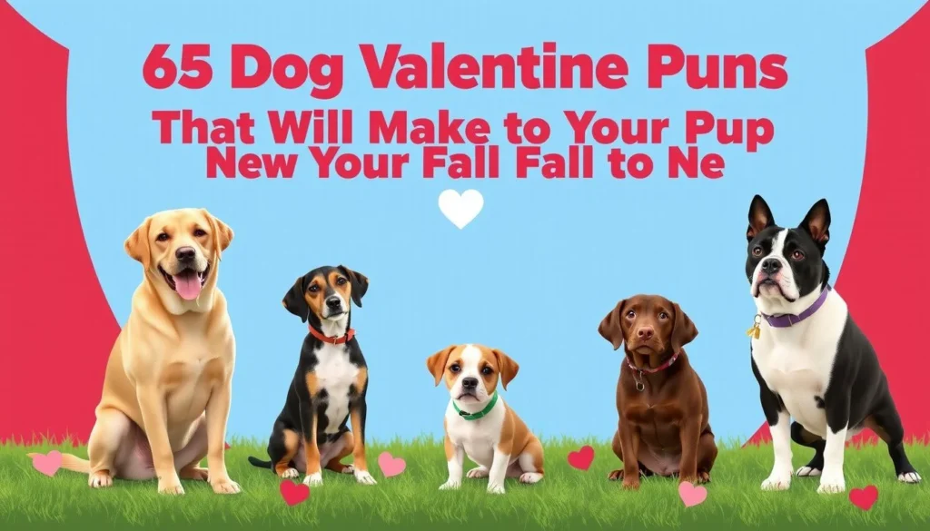 dog valentine puns — 65 Dog Valentine Puns That Will Make Your Pup Fall in Love