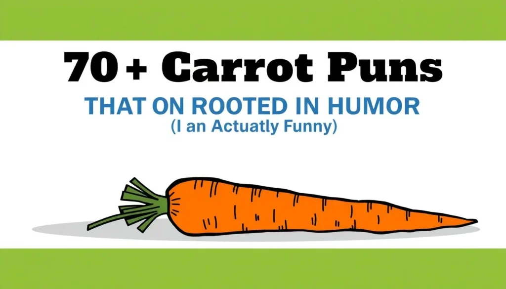 carrot puns — 70+ Carrot Puns That Are Rooted in Humor (And Actually Funny)