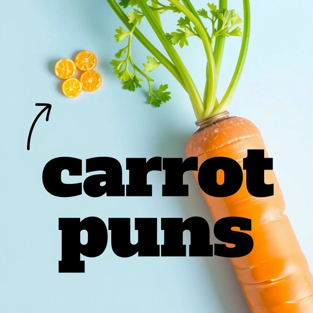 carrot puns illustration