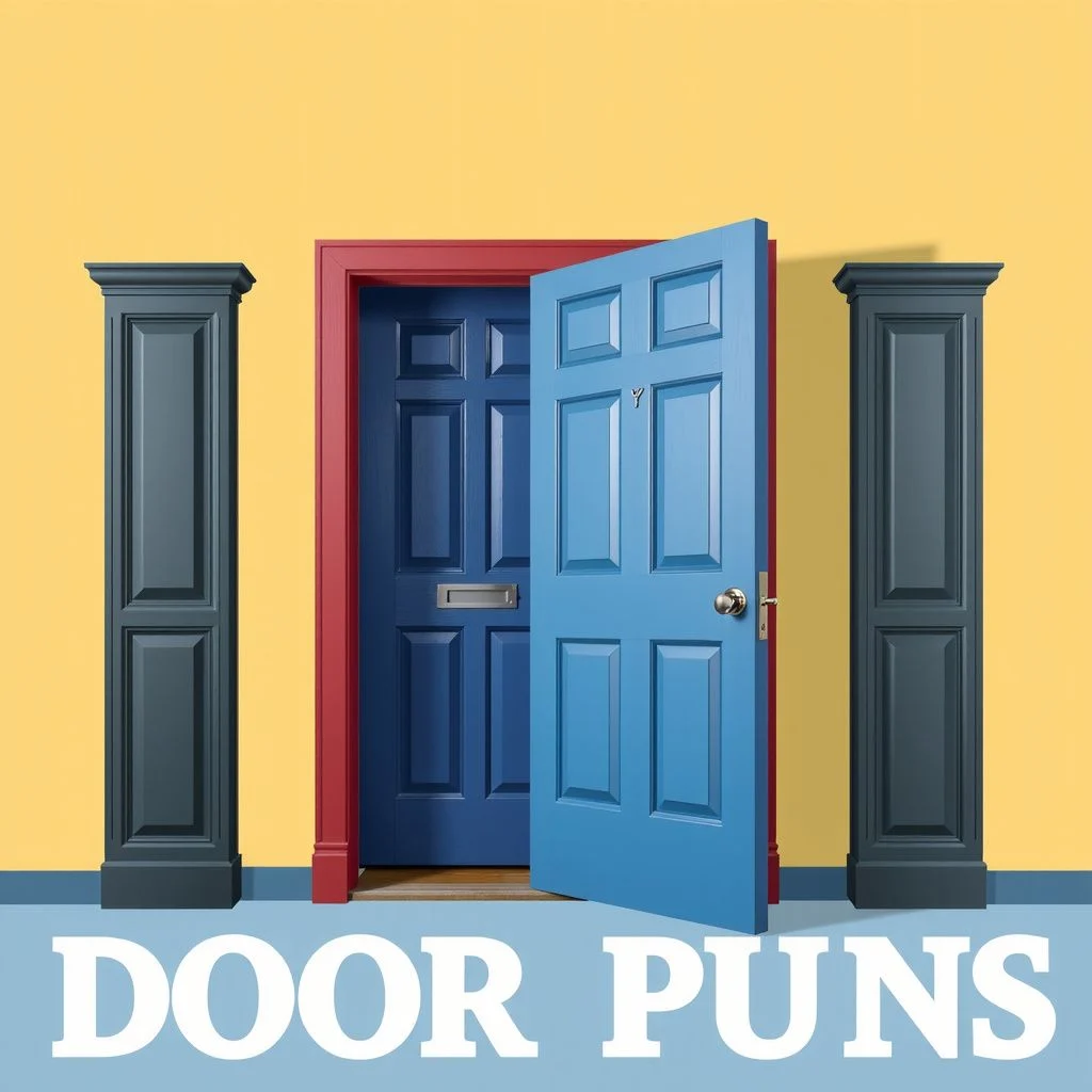 door puns illustration