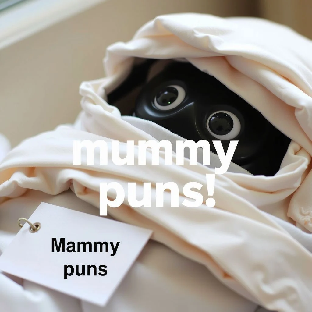 mummy puns illustration