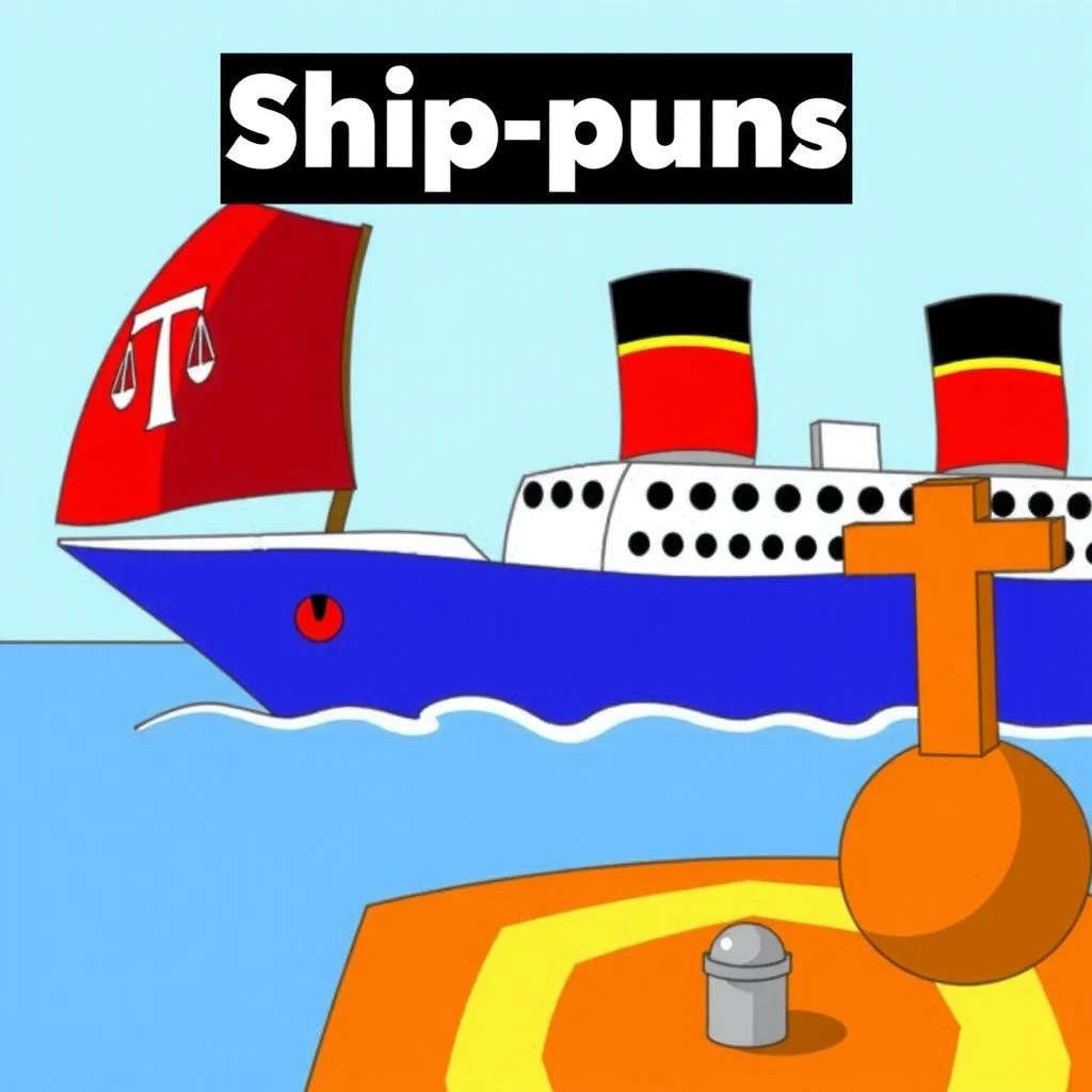 ship puns illustration