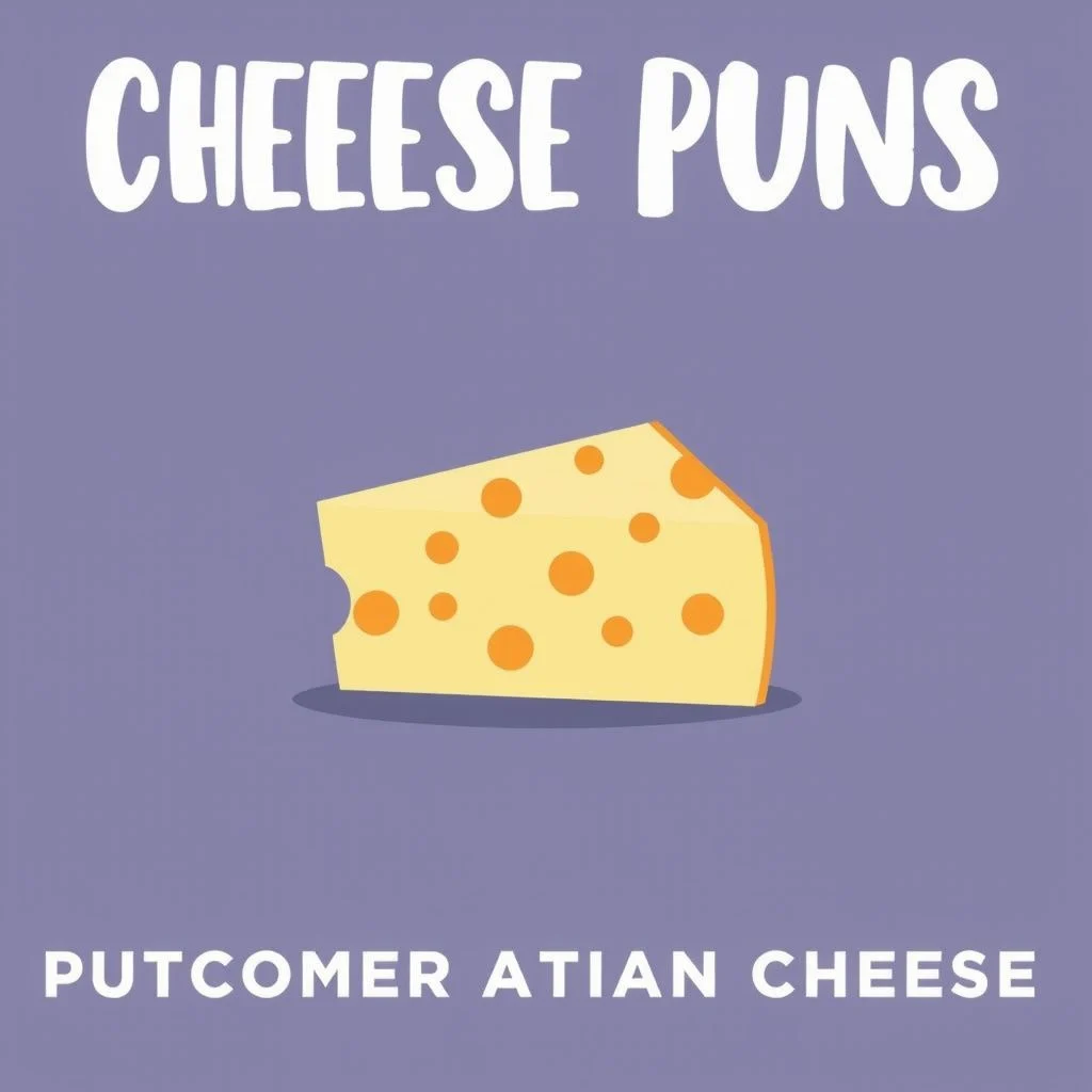 cheese puns illustration