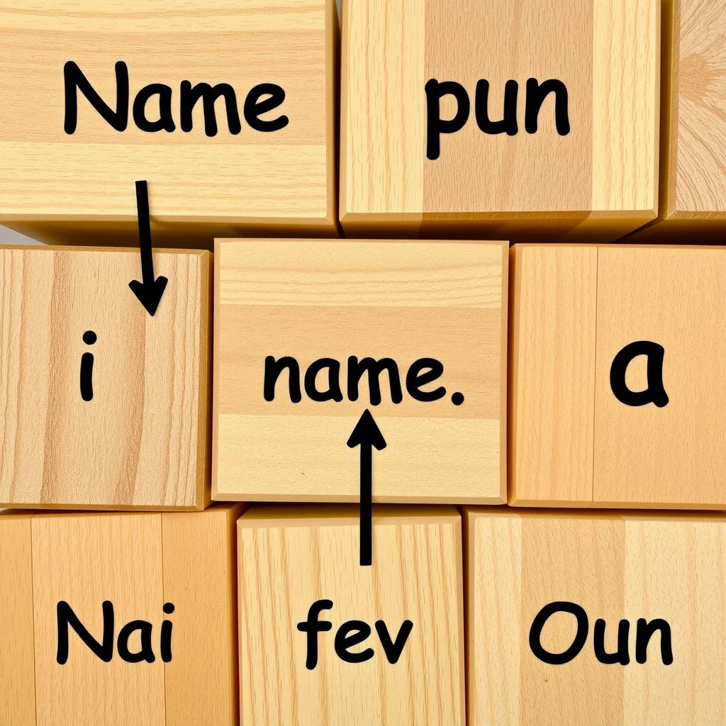 name puns illustration
