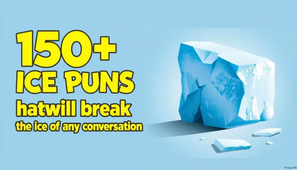 ice puns — 150+ Ice Puns That Will Break the Ice in Any Conversation
