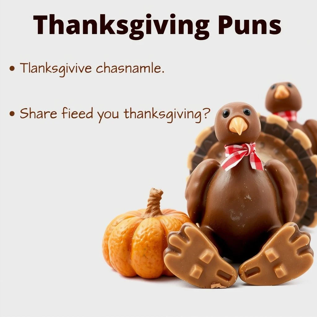 thanksgiving puns illustration