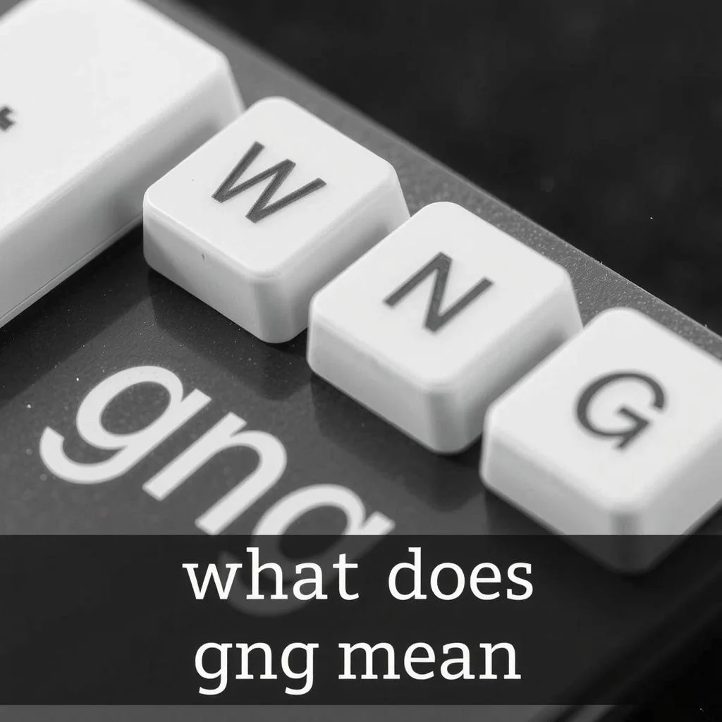 what does gng mean illustration